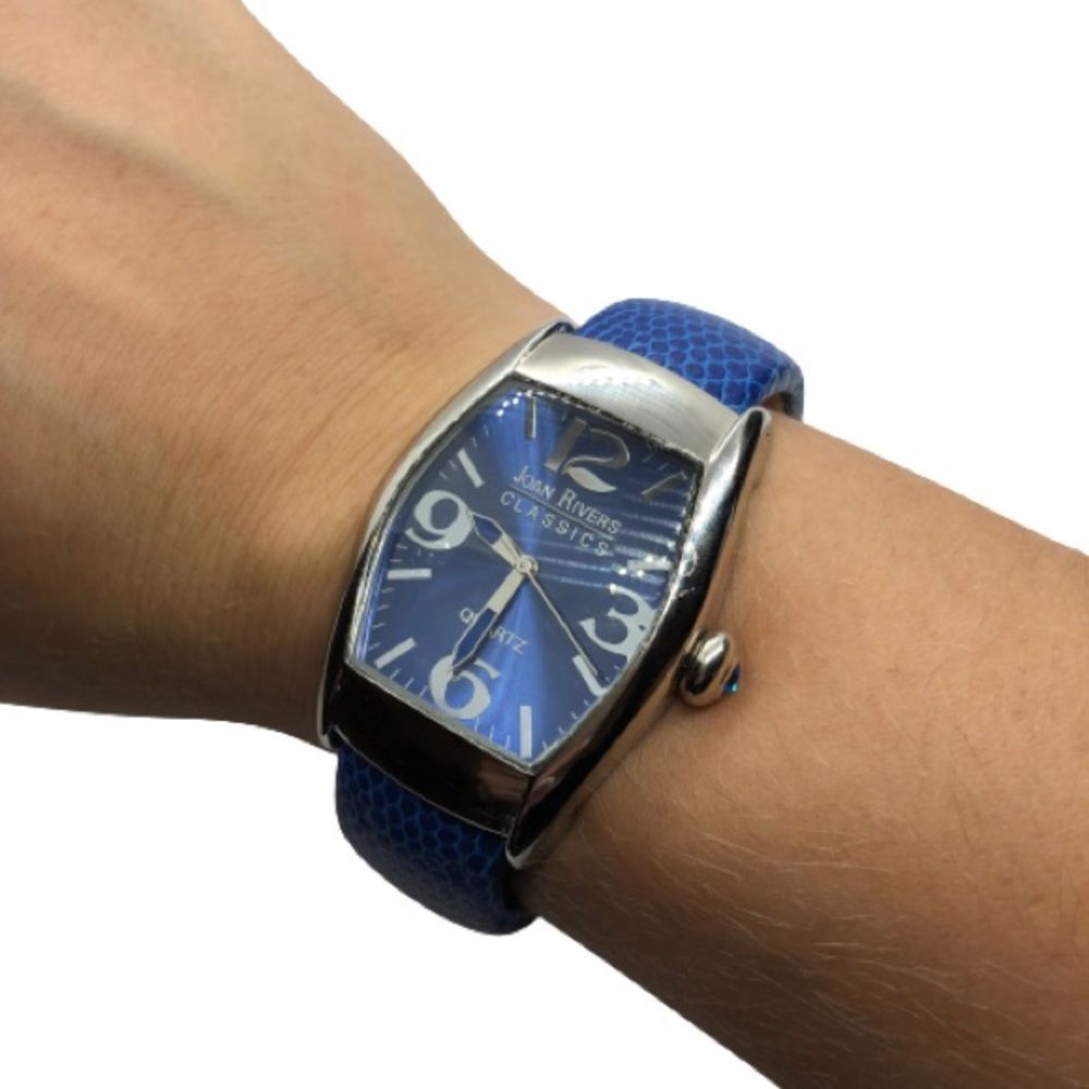 Joan Rivers Blue Quartz Smartwatch